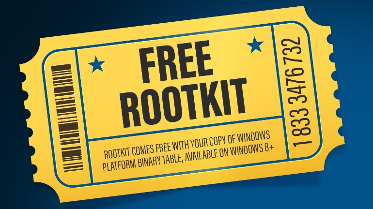 Free Rootkit ticket graphic