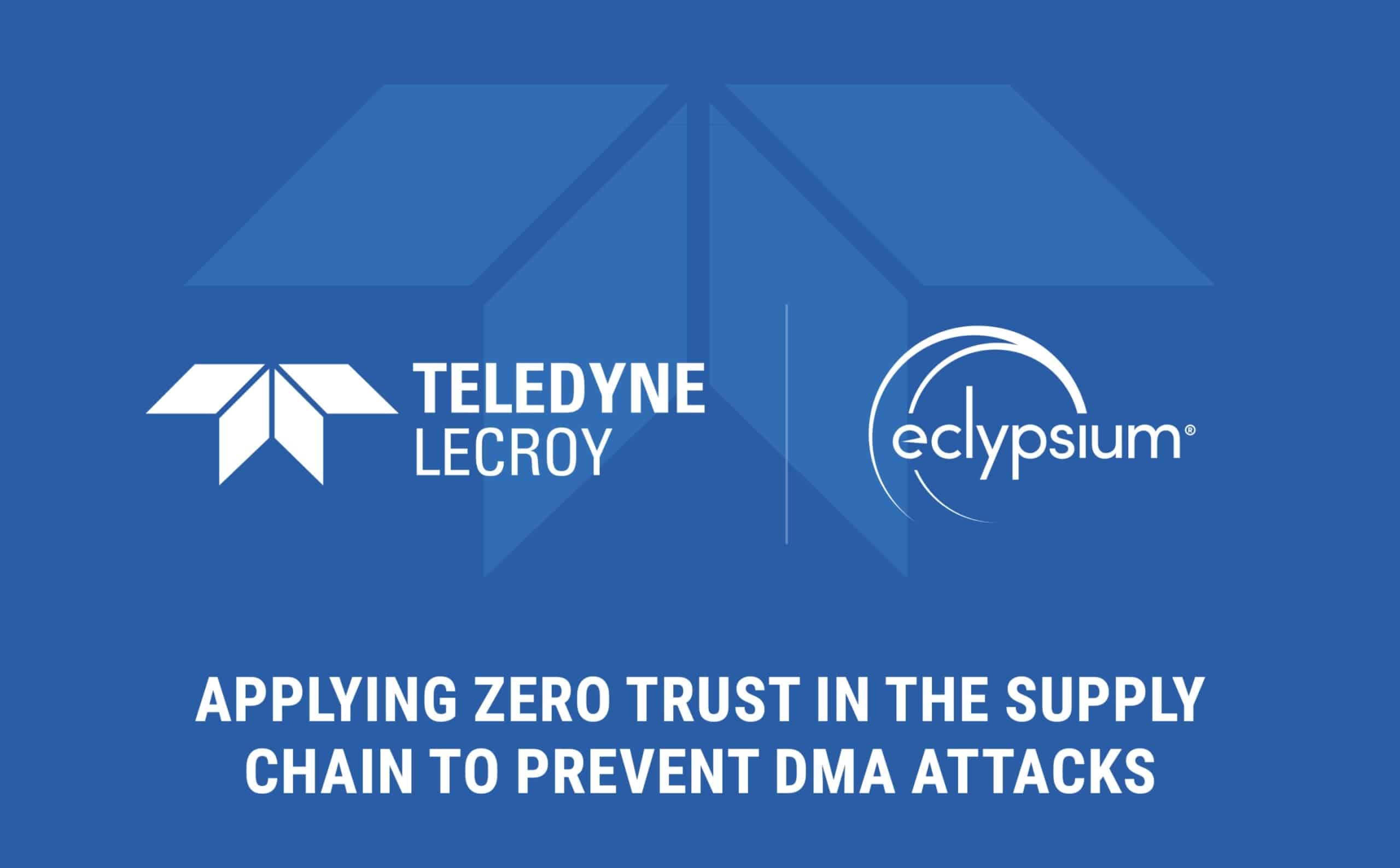 Teledyne Lecroy and Eclypsium logos