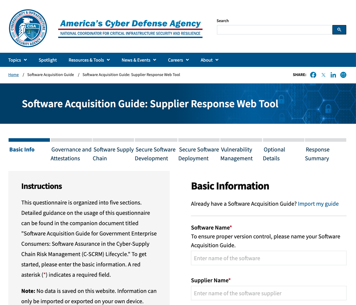 SBOMs and supply chain security are a growing focus of government cybersecurity regulations. 

